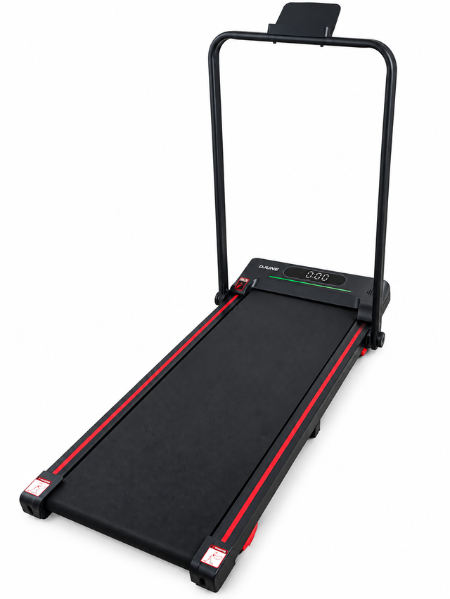 Tapis de course DJUNE Fitness F-20 pliable, 1 à 10 km/h