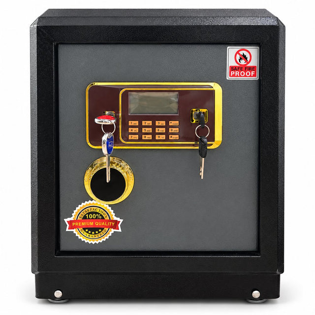 Coffre-fort ignifuge 520 mm à code électronique, 60 kg