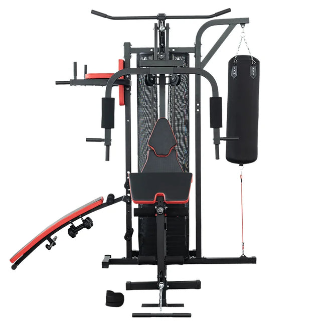 Station de musculation multifonction 4 postes pour la maison